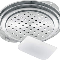Kuchenprofi - Classic 10.5" Stainless Steel Spaetzle Lid with Scraper - K0808162827