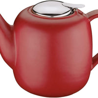Kuchenprofi - London 14" Red Ceramic Teapot - K1046001400