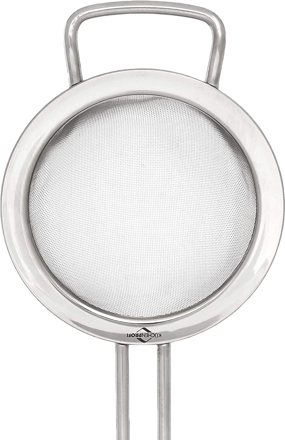 Kuchenprofi - Metallic Duty Fine Mesh Stainless Steel 3" Classic Strainer - K1109902807