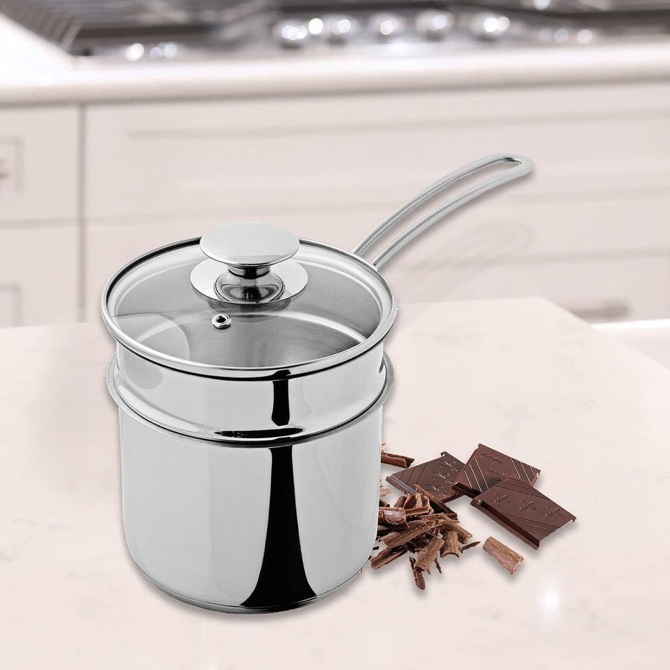 Kuchenprofi - Mini 5.5" Double Boiler Set with Glass Lid - K2370602814