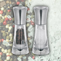 Kuchenprofi - New York 6" Acrylic Push Grind Salt and Pepper Mill Set - K3044153800