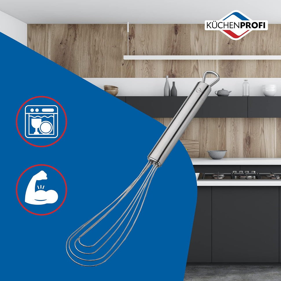 Kuchenprofi - Parma 10" Stainless Steel Flat Whisk - K1210422825