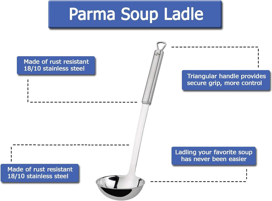 Kuchenprofi - Parma 12.5" Stainless Steel Soup Ladle - K1215002800