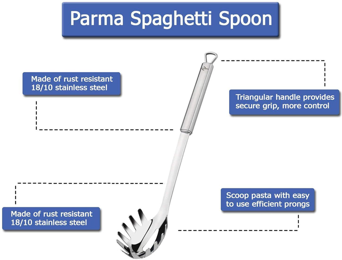 Kuchenprofi - Parma 12.5" Stainless Steel Spaghetti Spoon - K1215072800