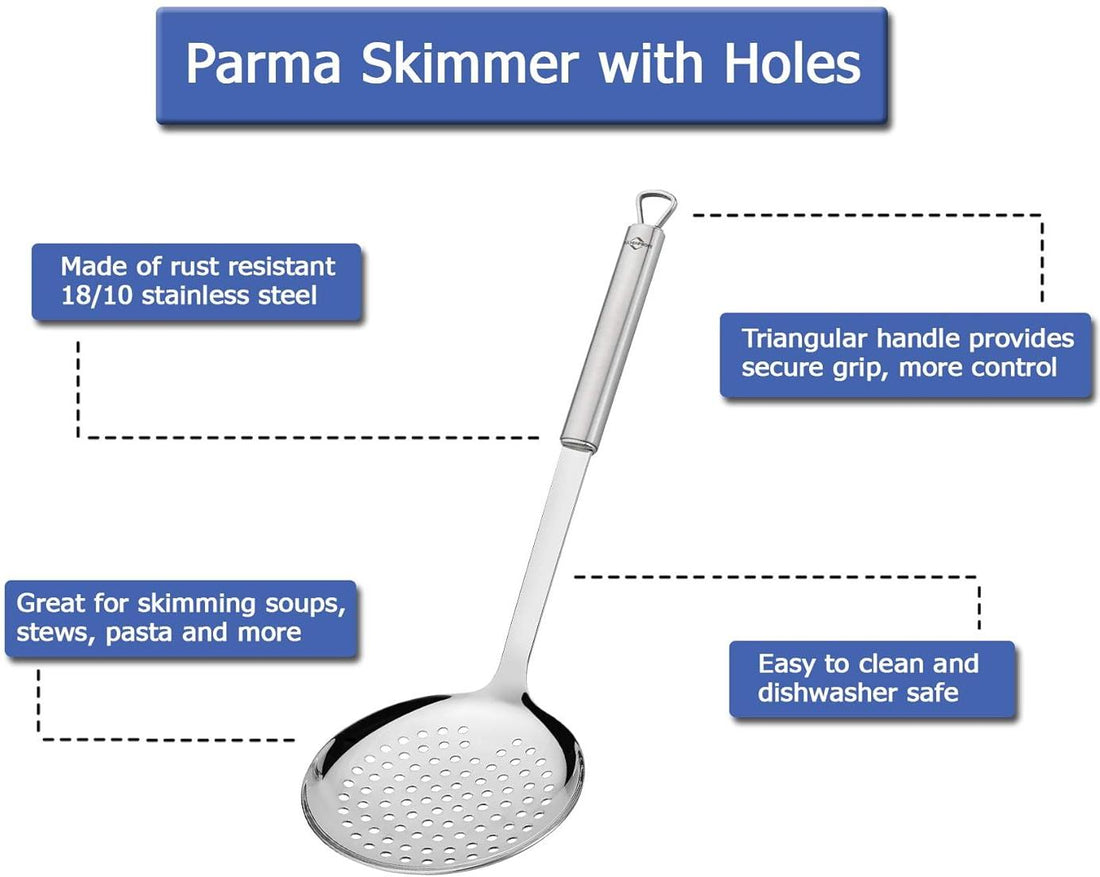 Kuchenprofi - Parma 14" Stainless Steel Skimmer with Holes - K1215032800
