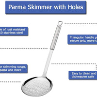 Kuchenprofi - Parma 14" Stainless Steel Skimmer with Holes - K1215032800