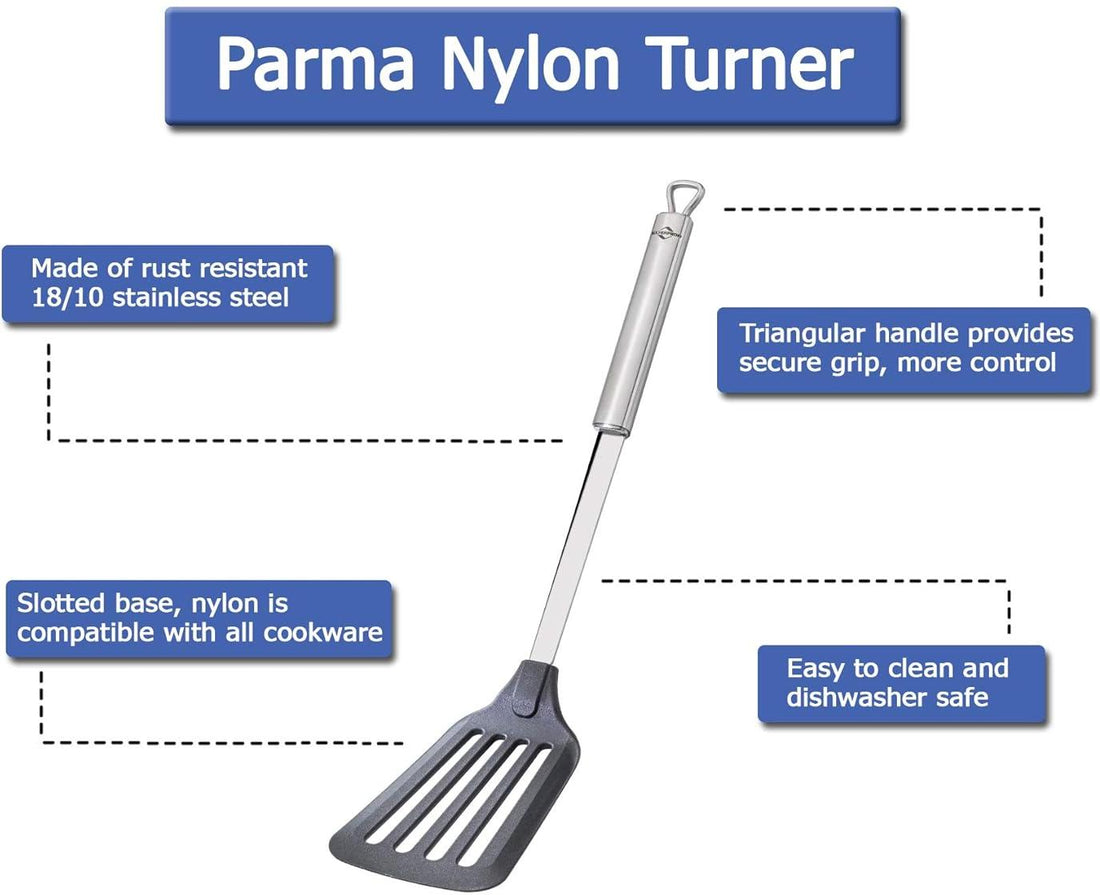 Kuchenprofi - Parma 14.25" Stainless Steel Nylon Turner - K1210272800