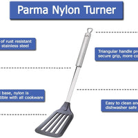 Kuchenprofi - Parma 14.25" Stainless Steel Nylon Turner - K1210272800
