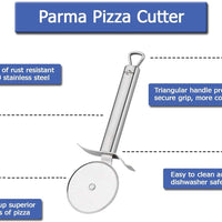 Kuchenprofi - Parma 2.5" Stainless Steel Pizza Cutting Wheel - K1210012800