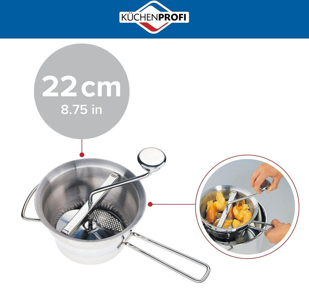 Kuchenprofi - Professional Stainless Steel Vegetable Mill with 4 Discs - K0966002820