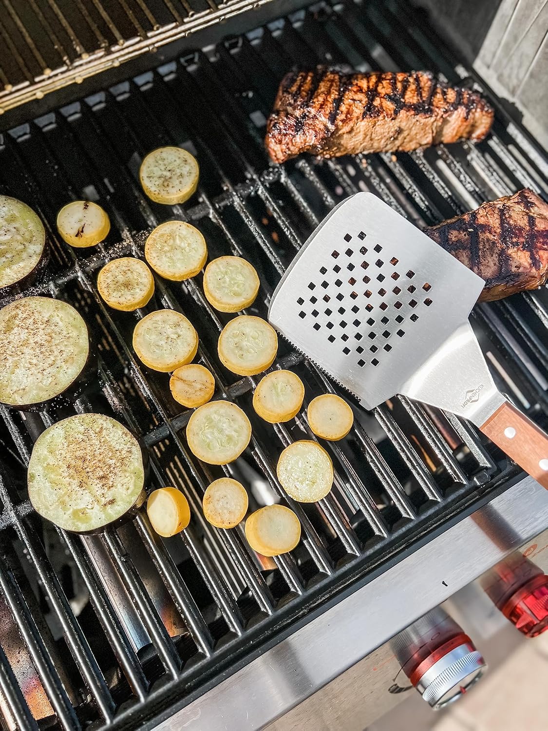 Kuchenprofi - Texas 17" BBQ turner with Holes & Serrated Edge - K1066742800