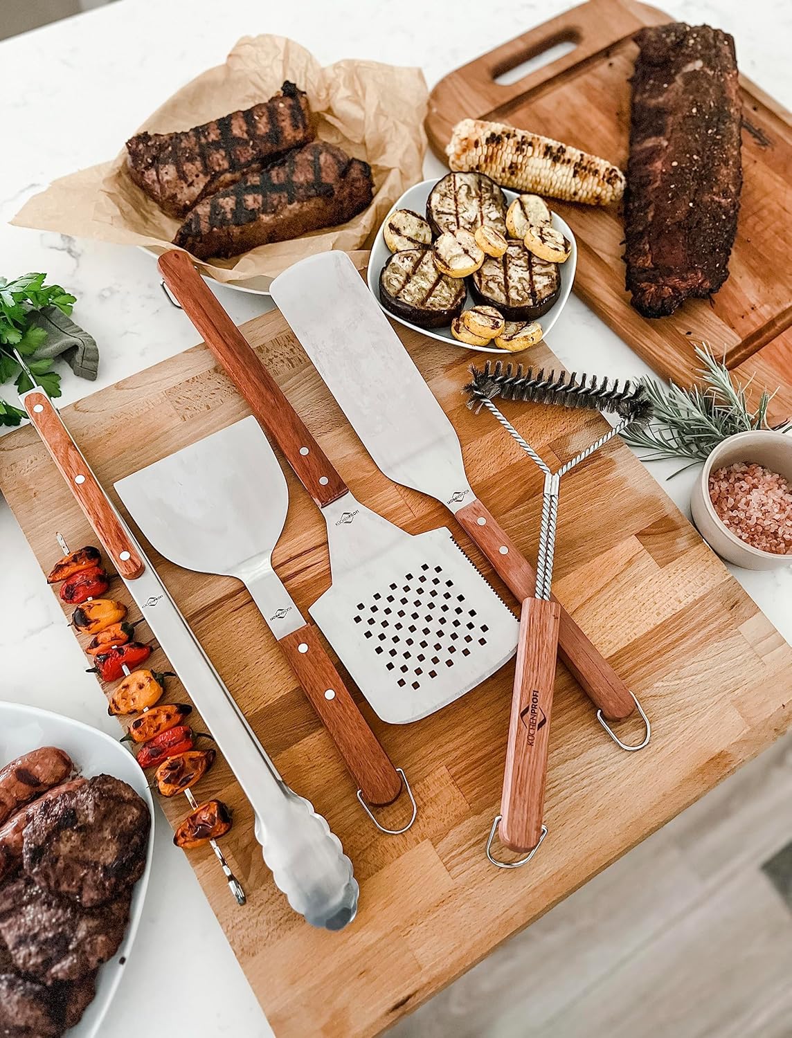 Kuchenprofi - Texas 17" BBQ turner with Holes & Serrated Edge - K1066742800