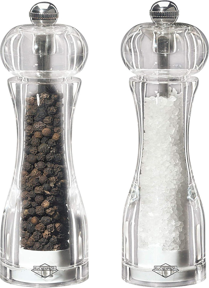Kuchenprofi - Toronto 5.4" Transparent Salt and Pepper Mill Set - K3042906600