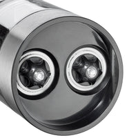 Kuchenprofi - Trattoria 5.3" Salt and Pepper Combo Stainless Steel/ Acrylic Mill with 2 Grinding Mechanisms - K3044402800