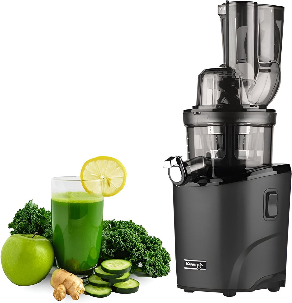 Kuvings - 240W Black Luxury Cold Press Whole Slow Juicer - REVO830B