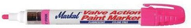 LA-CO - Pro-Line 3 mm Pink HP Paint Markers - 12/Pk - 096973