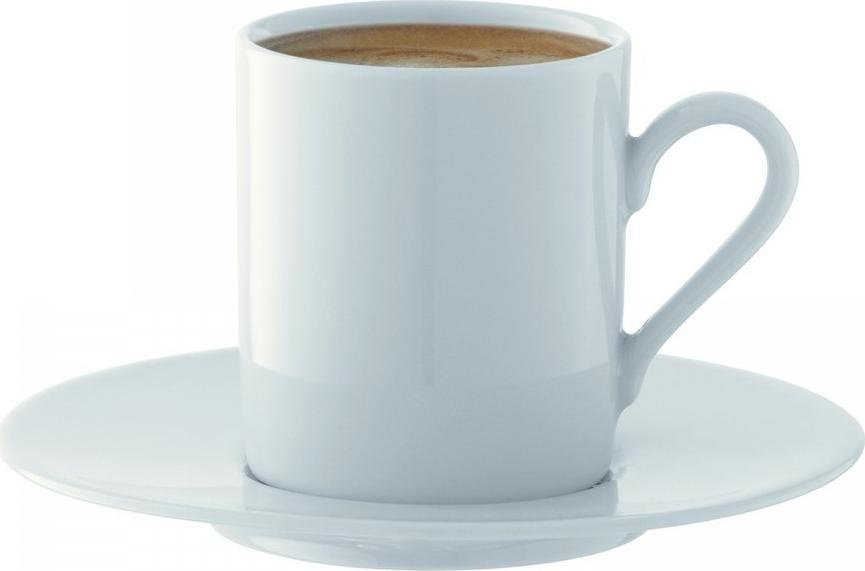 LSA International - Dine Straight Espresso Cups & Saucers (Set of 4)- LP055-01-997