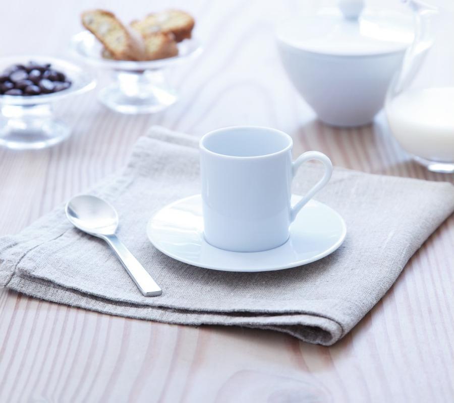 LSA International - Dine Straight Espresso Cups & Saucers (Set of 4)- LP055-01-997