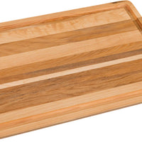 Labell - 10" x 14" x 0.75" Maple Face Grain Utility Board with Groove and Angled Finish - L14100