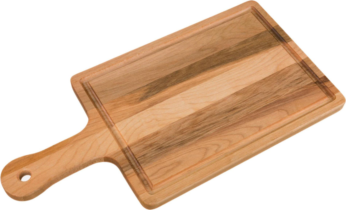 Labell - 10" x 20" x 0.75" Maple Face Grain Paddle Board with Groove - L10207