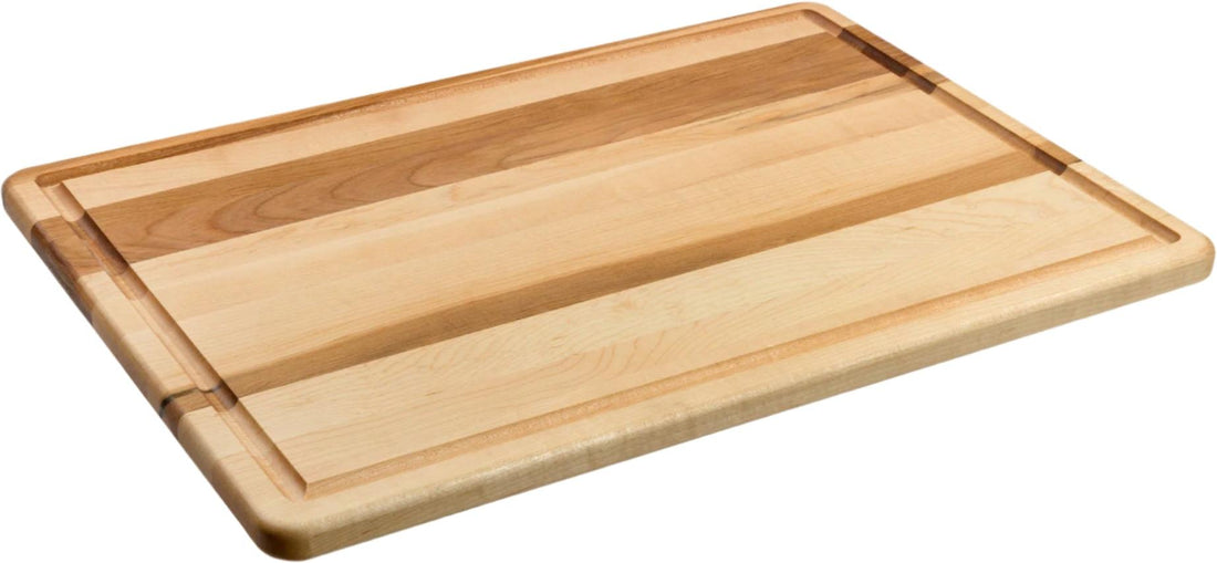 Labell - 12" x 18" x 0.75" Maple Face Grain Utility Board with Groove - L12180