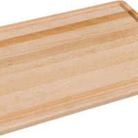 Labell - 14" x 20" x 0.75" Maple End Grain Utility Board with Groove - L14200