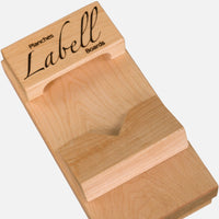 Labell - 16" x 11" x .75" Maple Face Grain Oyster Shucking Board - LA-63012