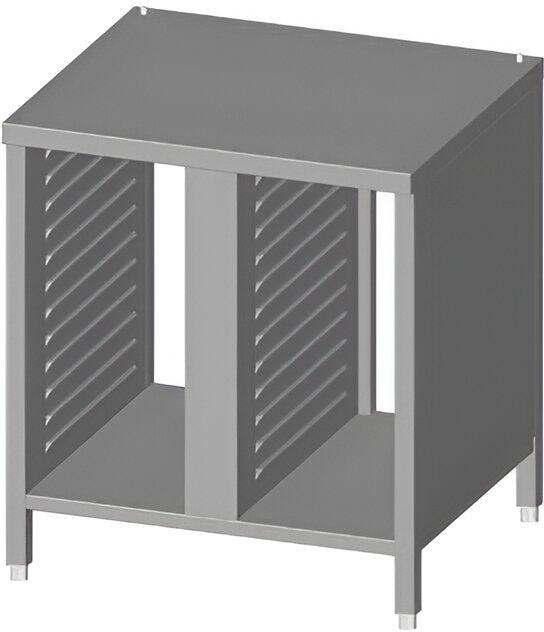Lainox - 34.46x28.74x37.40" Stainless Steel Stand with Side Runners - EC BSK011 (ETA 10-12 Weeks)