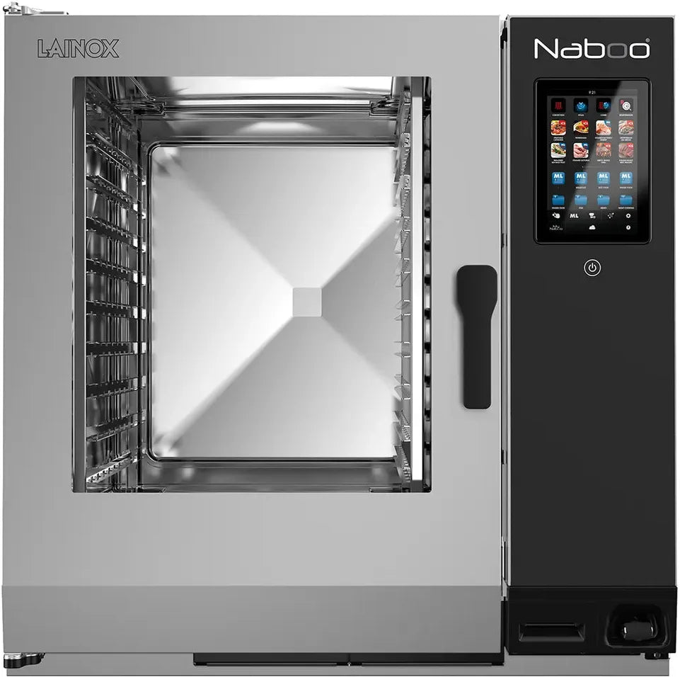 Lainox - Half Size 20 Pan Electric Combi Oven with Touchscreen, Direct Steam, 208V - NAE102B