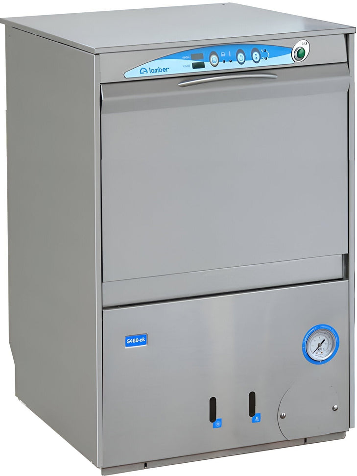Lamber - 208V Electronic Glasswasher with Drain + Soap Pump - S480EKDPS