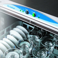 Lamber - 220 V Economy Single Wall High-Temperature Glasswasher - DSP3