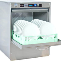 Lamber - Deluxe High-Temperature Undercounter Dishwasher with 2 Level + Higher Opening - F99DYPS