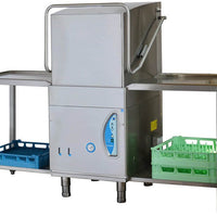 Lamber - High-Temperature Pass-Through Dishwasher With Soap + Drain Pump - L21EKDPS