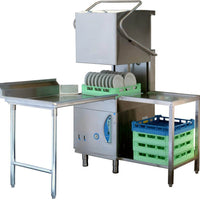 Lamber - High-Temperature Pass-Through Dishwasher With Soap + Drain Pump - L21EKDPS