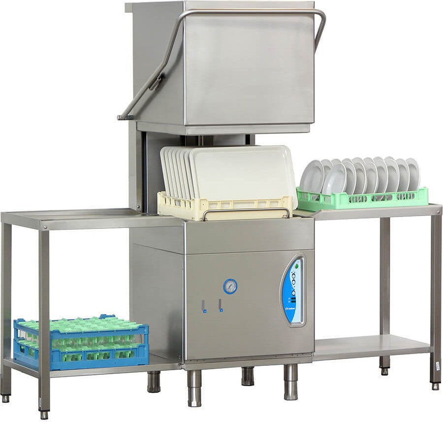 Lamber - Single Phase High-Temperature Pass-Through Dishwasher With Drain Pump - L25EKDPS 1PH