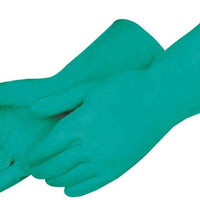 Latoplast - 13" Green Nitrile 15 Mil Flocked Lined Gloves - 012-18309