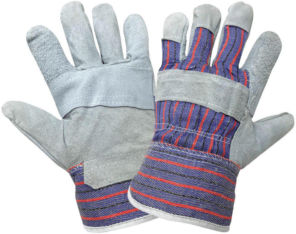 Latoplast - Leather Patch Palm Cotton Gloves, 1 Pair - 352676P