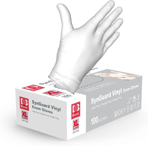 Latoplast - Medium Clear Vinyl Glove, 100/box - 007-72202PF/MG