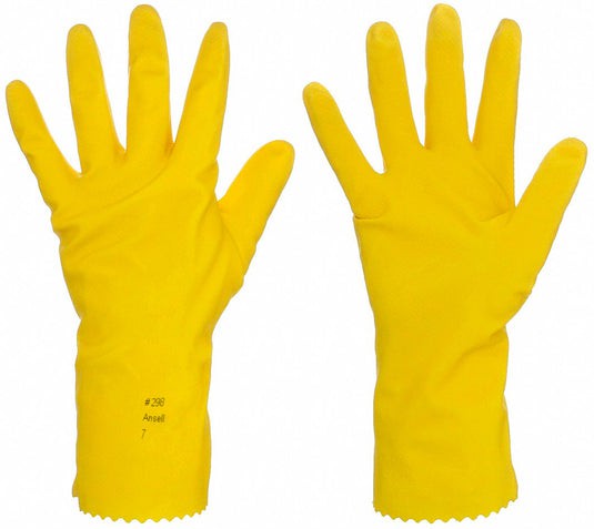Latoplast - Medium Yellow Latex Gloves - 352866