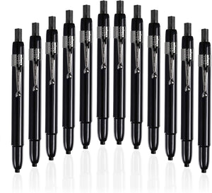 Listo - Black Marking Pencil Writes on Any Surface, 12/Bx - 1620BBK