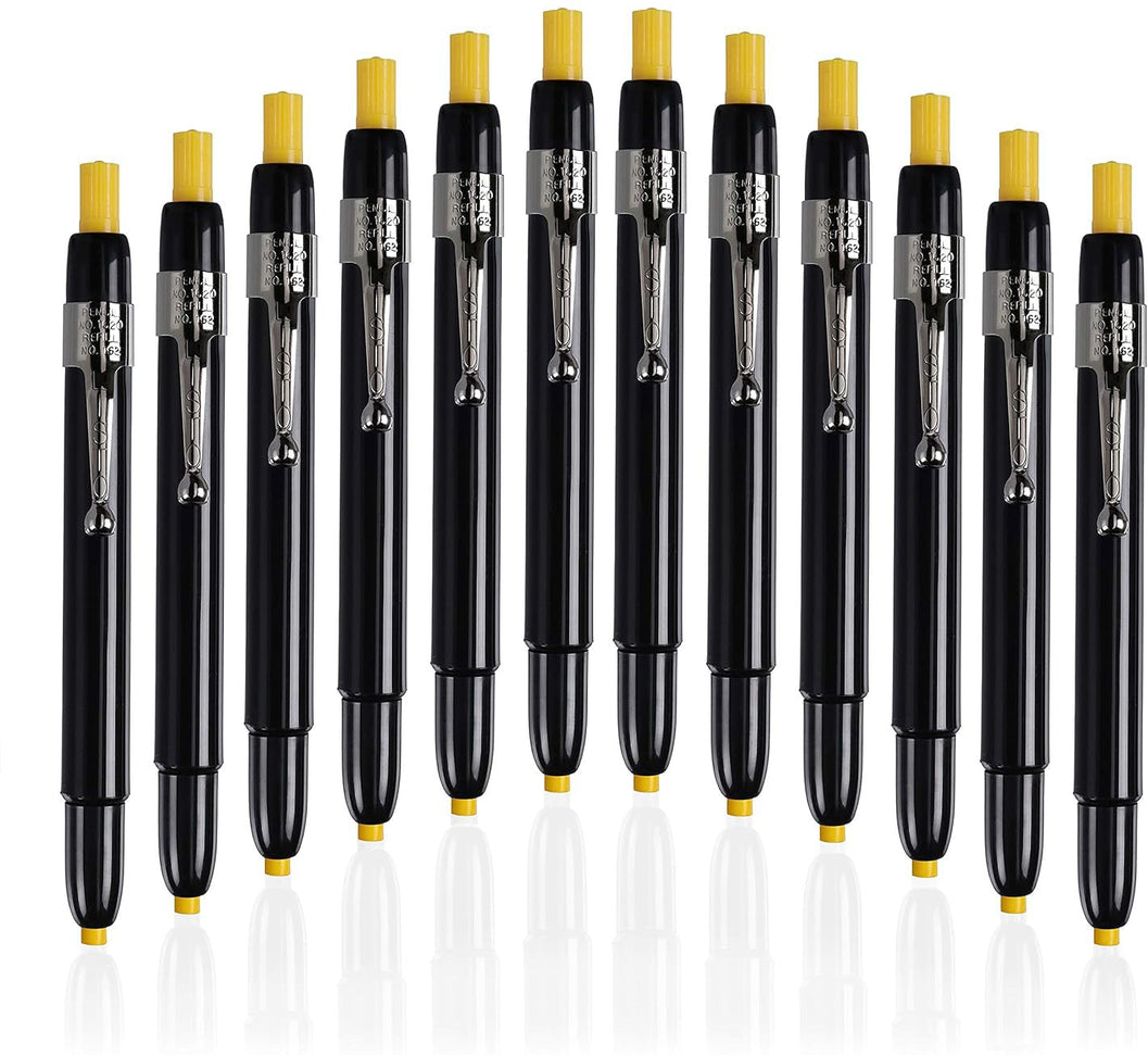 Listo - Yellow Marking Pencil Writes on Any Surface, 12/Bx - 1620BYW