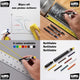 Listo - Yellow Marking Pencil Writes on Any Surface, 12/Bx - 1620BYW