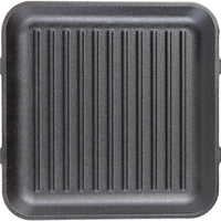 Lodge - 11" Chef Collection Cast Iron Square Grill Pan - LC11SGPINT