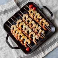 Lodge - 11" Chef Collection Cast Iron Square Grill Pan - LC11SGPINT