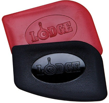 Lodge - 2 PC Black And Red Polycarbonate Pan Scrapers - SCRAPERPK