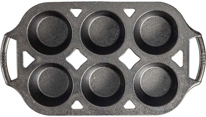 Lodge - Bakeware 6 Cup Muffin Pan - BW6MFNINT