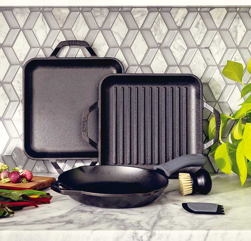 Lodge - Chef Collection 6 Piece Gourmet Set - LC6GMSETA