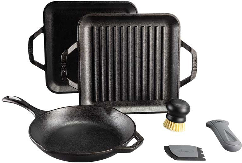 Lodge - Chef Collection 6 Piece Gourmet Set - LC6GMSETA