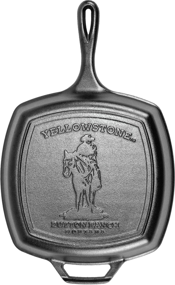 Lodge - Yellowstone 10.5 Inch Square Grill Pan - LOD-L8SGPYW