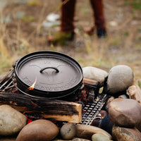 Lodge - Yellowstone 12 Inch / 8 QT Deep Camp Dutch Oven - L12DCOYW
